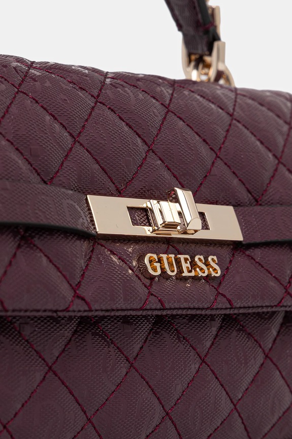 Guess torebka IDRA bordowy HWGG81.57200