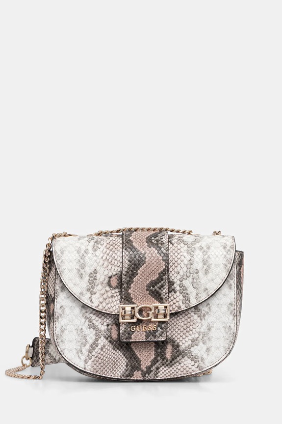 Guess kézitáska JANE szintetikus bőr rózsaszín HWKG98.91210