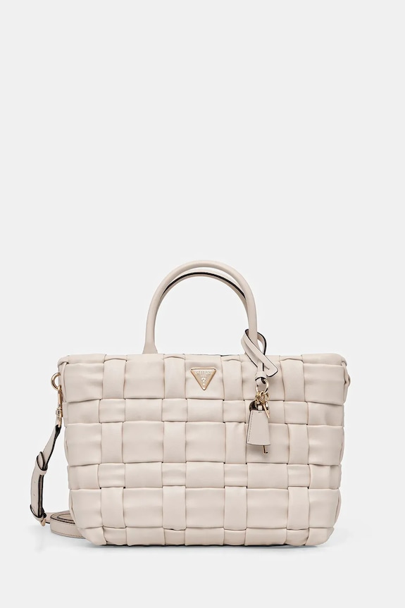 Torba Guess MARION bez uzorka bež HWWG80.72060