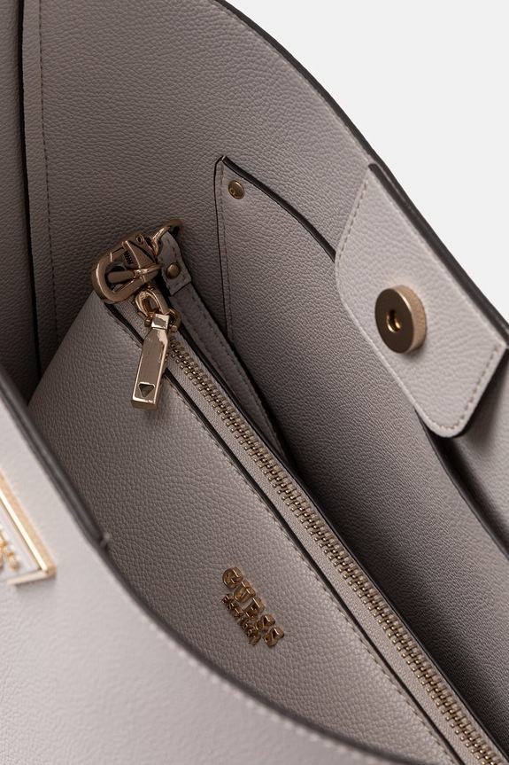 Τσάντα Guess MERIDIAN HWBG69.74040 μπεζ
