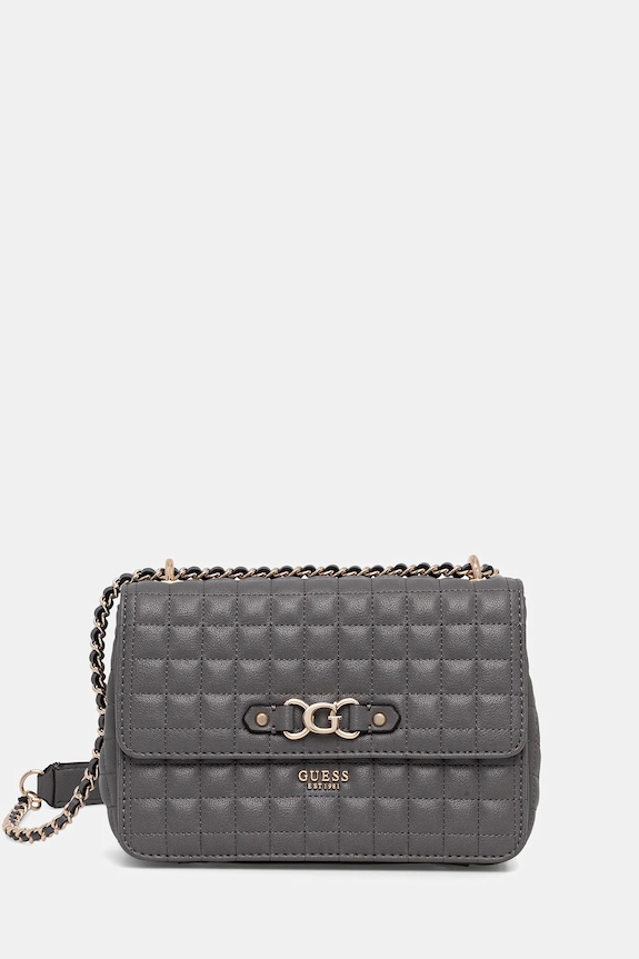 Сумочка Guess NADIRA не вмещает А4 серый HWQG84.24210
