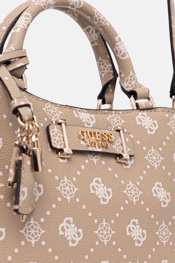 Guess geantă SILIA bej HWGP98.90060