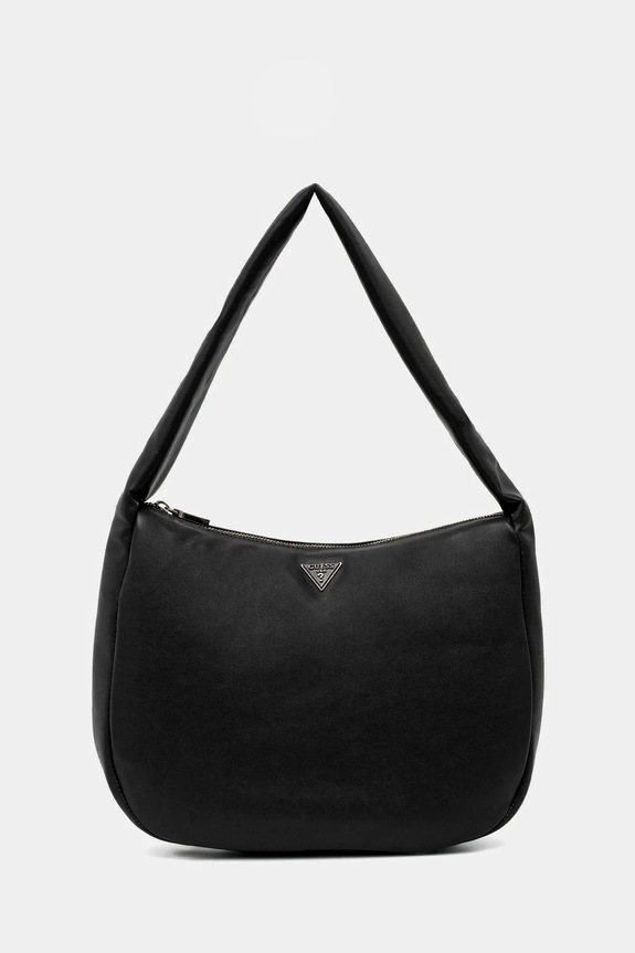 Kabelka Guess SUNETRA imitácia kože čierna HWNG75.34020