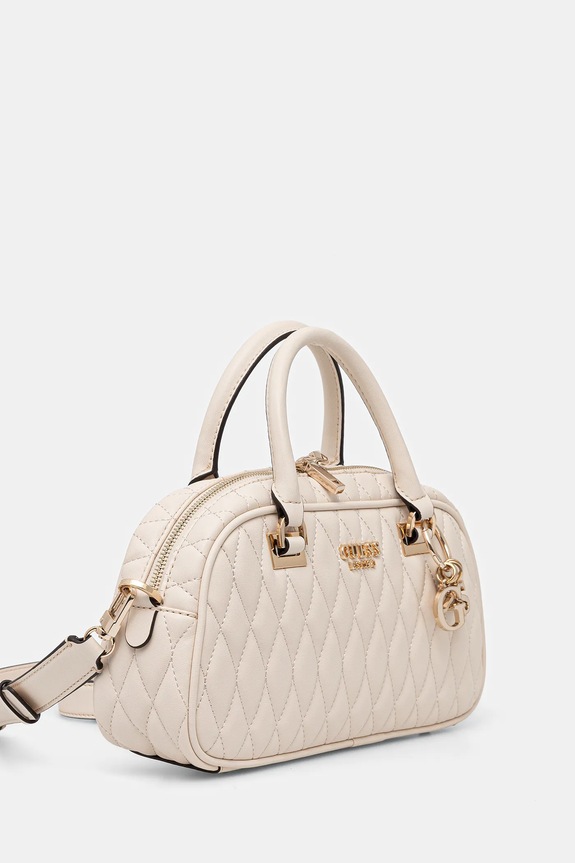 Guess torebka VALLA HWQG81.22050 beżowy AW25