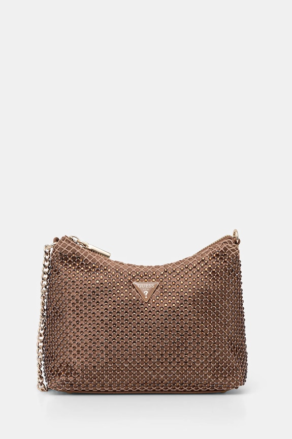 Guess torebka ZALINA tekstylny brązowy HWCE93.50170