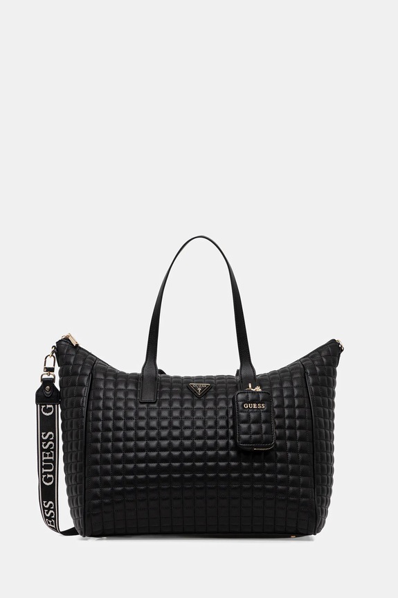 Taška Guess NADIRA 41 x 34 x 20 cm vejde se A4 černá TWQG84.24017