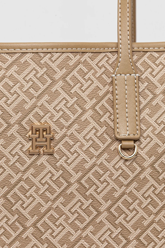 Kabelka Tommy Hilfiger béžová AW0AW17696