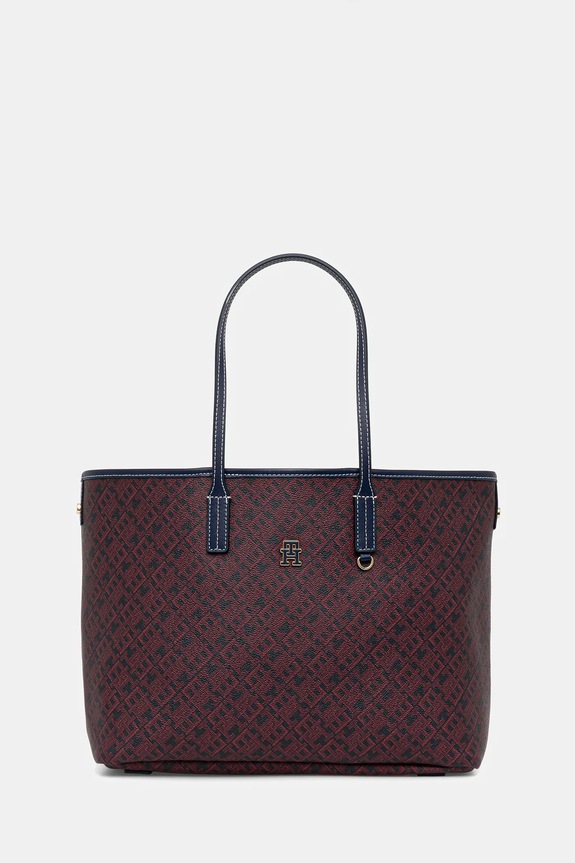 Tommy Hilfiger torebka mieści A4 czerwony AW0AW17696