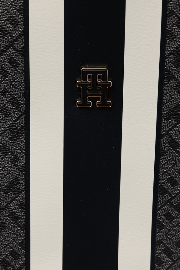 Τσάντα Tommy Hilfiger μαύρο AW0AW17697