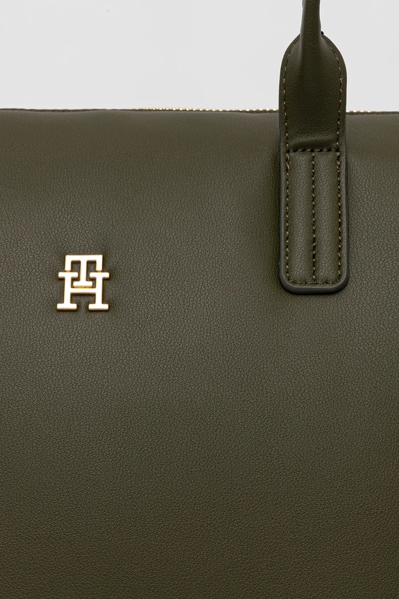 Kabelka Tommy Hilfiger zelená AW0AW17705