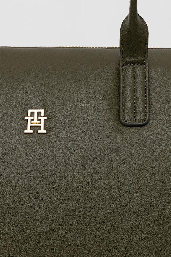 Kabelka Tommy Hilfiger zelená AW0AW17705
