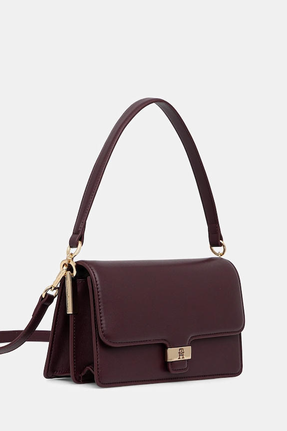 Τσάντα Tommy Hilfiger AW0AW18029 μπορντό AW25