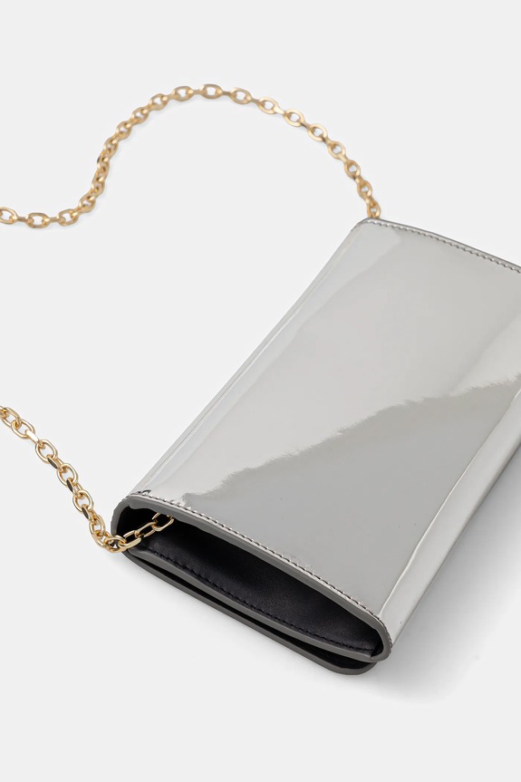 Accesorii Tommy Hilfiger poșetă AW0AW17959 argintiu