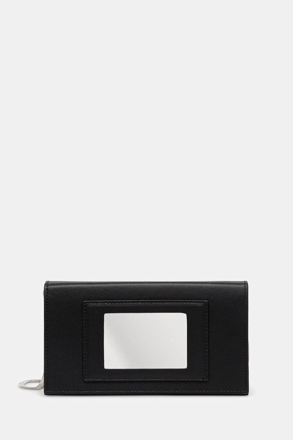Heliot Emil borsa a mano in pelle semplice nero AW25.15.083.BLK01