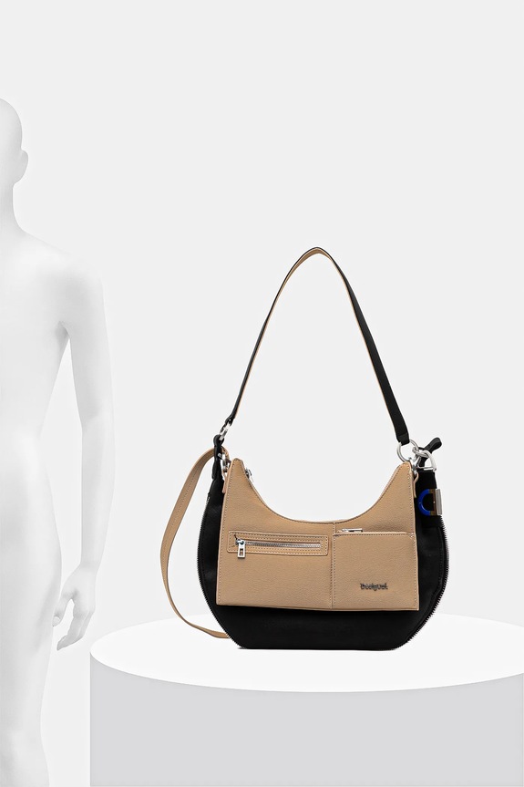 Desigual poșetă DELTA LYRA BLACK 25WAXP49