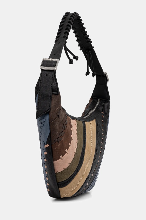 Desigual torebka QUEBEC WHIPSTITCH PAT 25WAXP77 czarny AW25