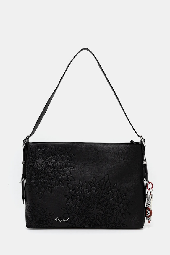 Desigual poșetă SIERRA BUXTON MINI incape in A4 negru 25WAXPA0