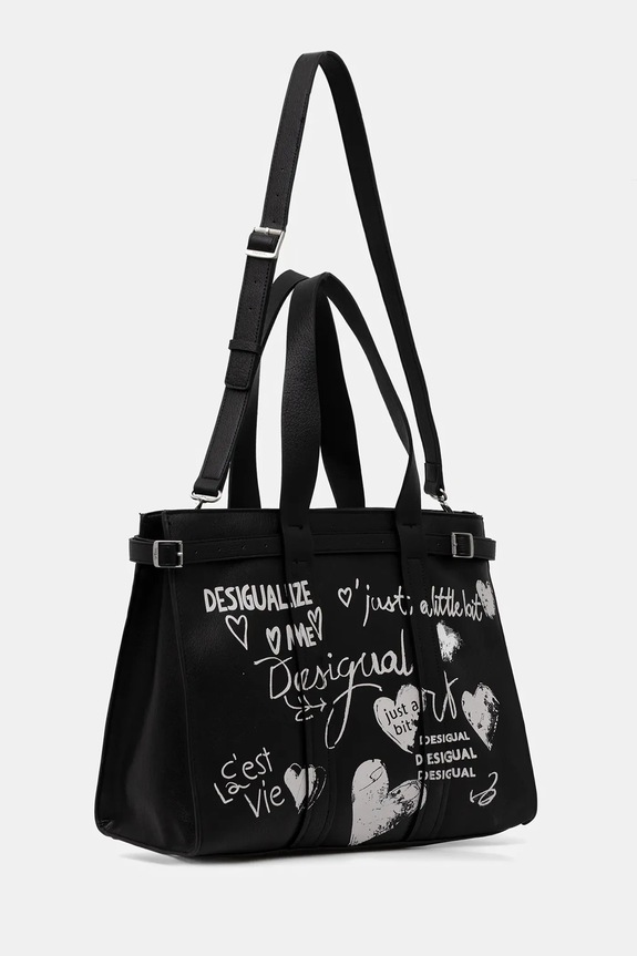 Kabelka Desigual SESHAT HOBART 25WAXPA5 černá AW25