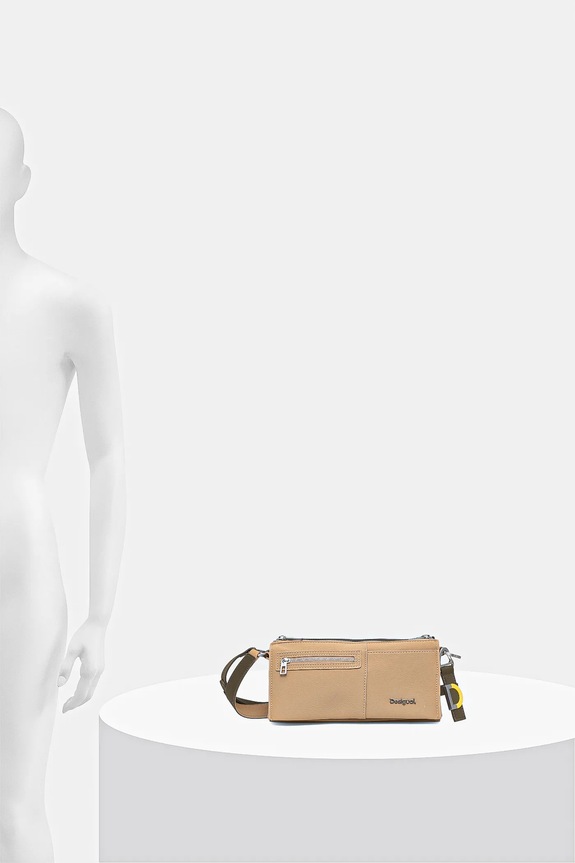 Desigual kézitáska DELTA NOVA SILVER 25WAXPAF