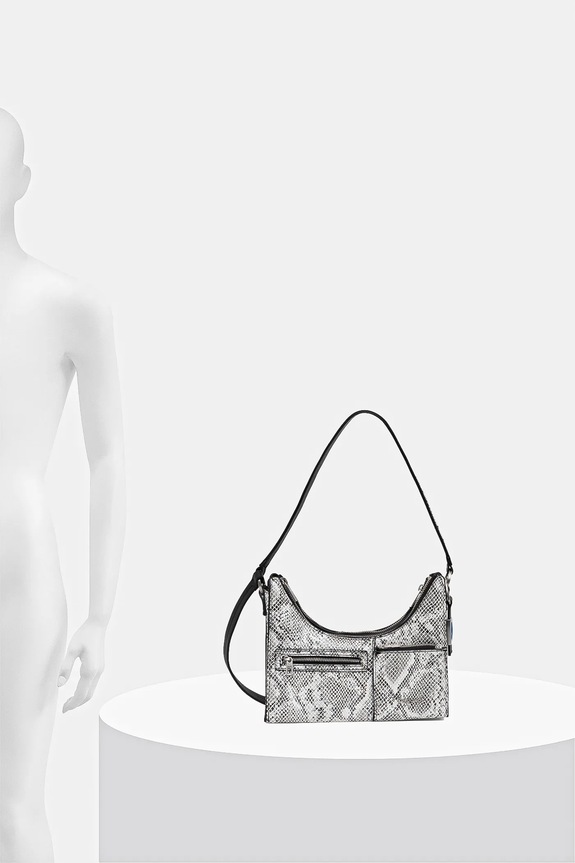 Desigual poșetă DELTA VEGA OLIVE 25WAXPB7