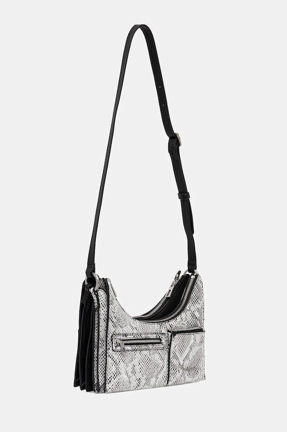 Desigual poșetă DELTA VEGA OLIVE 25WAXPB7 negru AW25