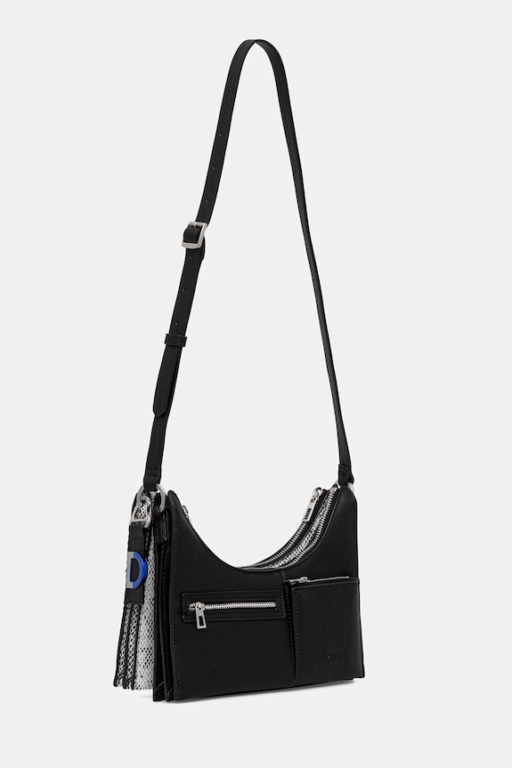Accesorii Desigual poșetă DELTA VEGA OLIVE 25WAXPB7 negru