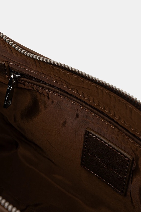 Desigual torebka NEW PATCH 1 CHOCO 25WAXPBO