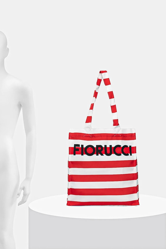 Kabelka Fiorucci Logo Print Nylon Tote W02FPABA275NY01RD02