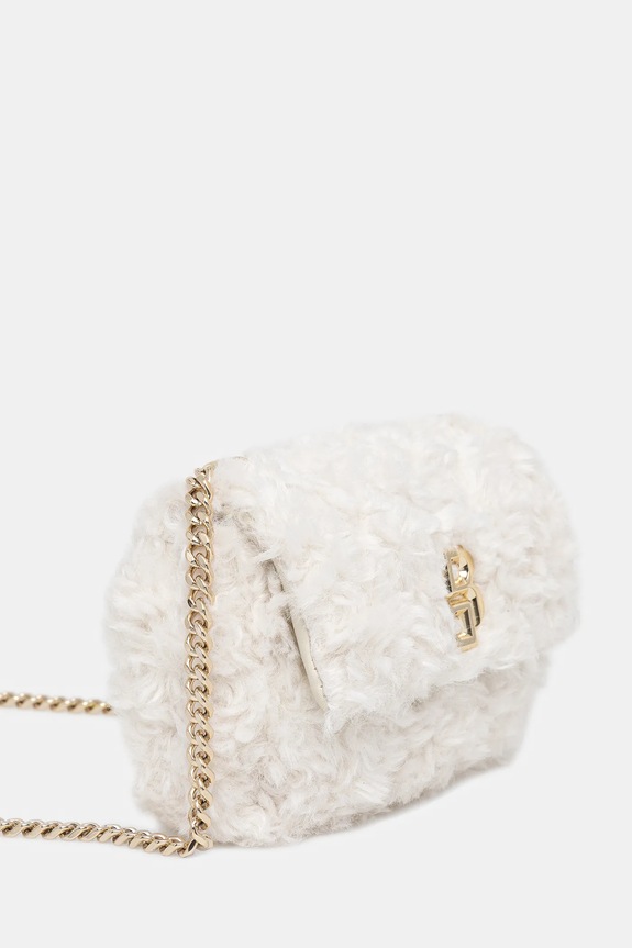 BOSS geantă B_ICON S Sh. Bag FUR 50552195 alb AW25