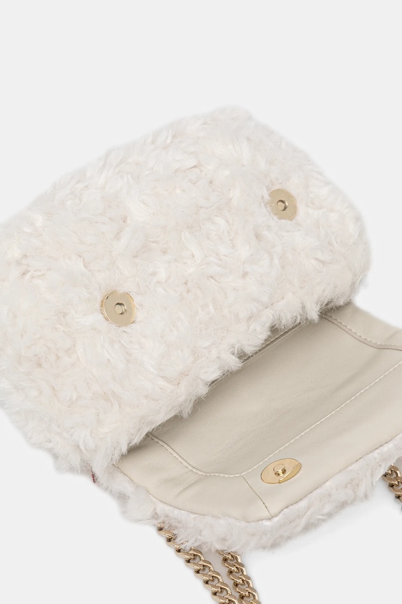 BOSS geantă B_ICON S Sh. Bag FUR alb 50552195