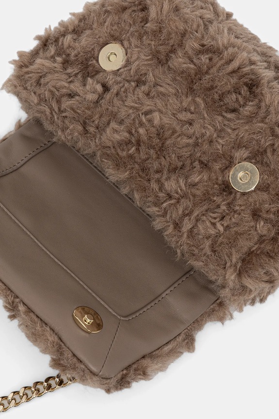 BOSS geantă B_ICON S Sh. Bag FUR maro 50552195