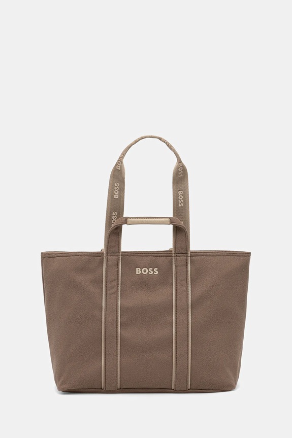 BOSS kézitáska textil zöld 50552483