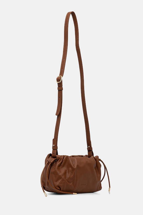 Kožená kabelka Marella 2523519037200 hnedá AW25