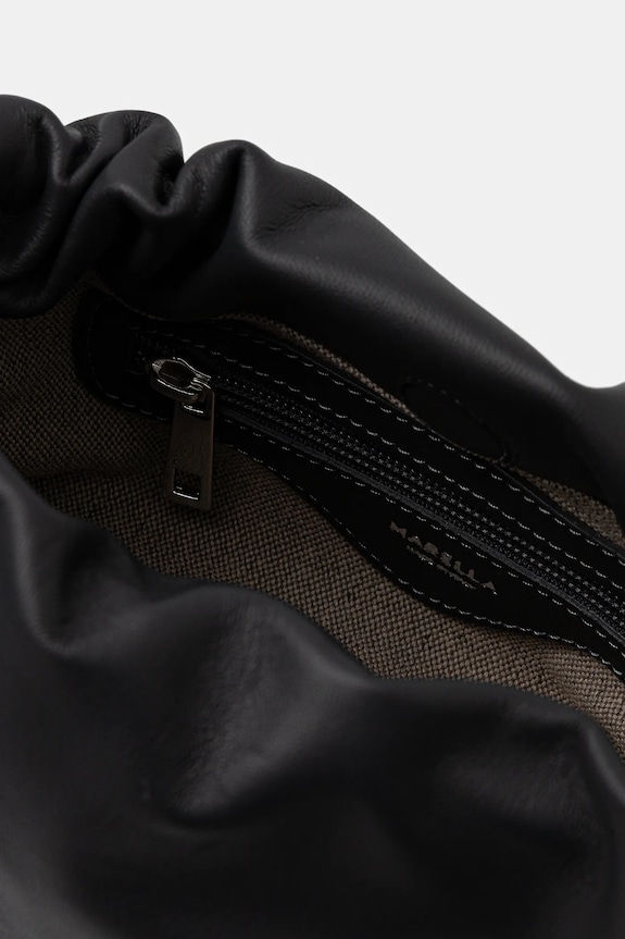 Marella poșetă de piele gri 2523519037200
