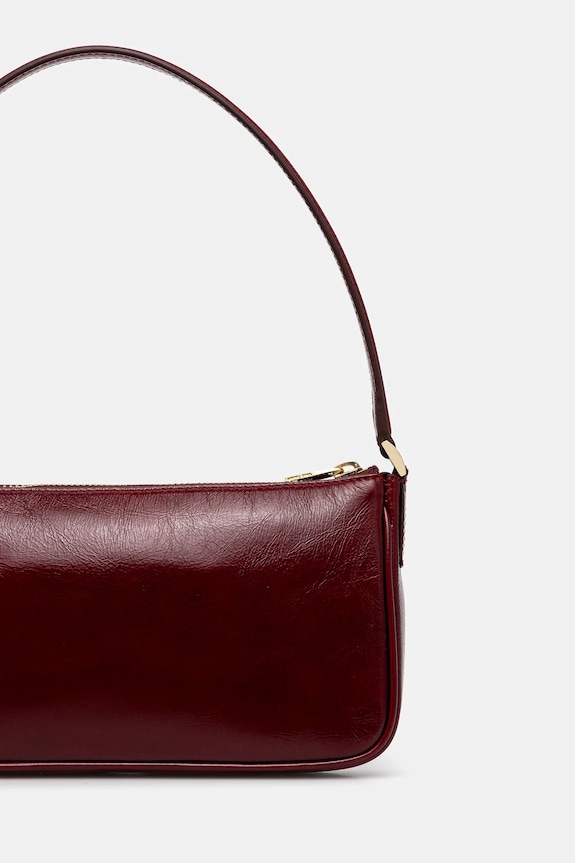 Accesorii Anine Bing poșetă de piele mini elly A.13.11353 burgundia