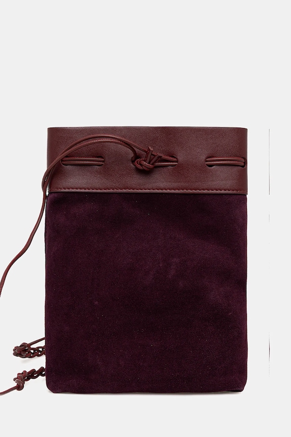 Forte Forte bőr táska nappa bőr burgundia 14199.mybag
