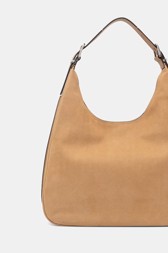 Doplňky Nubuková kabelka MICHAEL Michael Kors 30F4SY5H3T hnědá
