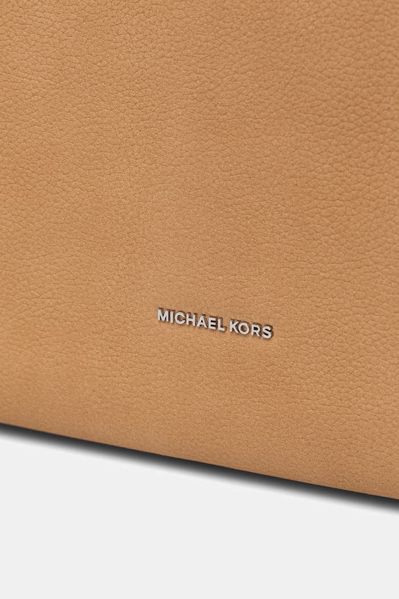 Nubuková kabelka MICHAEL Michael Kors hnědá 30F4SY5H3T