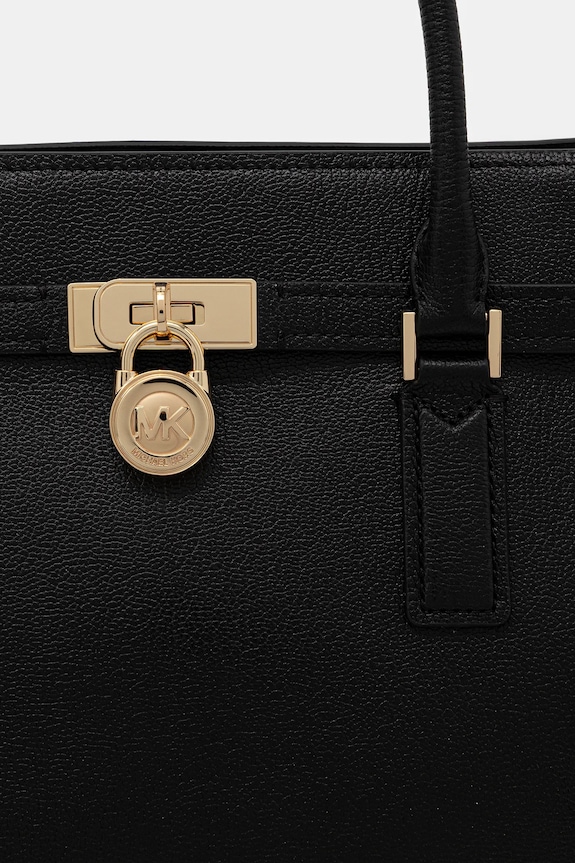 MICHAEL Michael Kors torebka skórzana 30F5GNXS3L czarny AW25