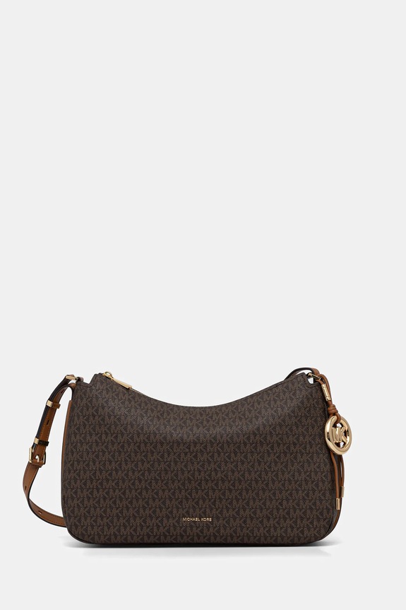 Kabelka MICHAEL Michael Kors vzorovaný hnedá 30F5GY5M2B