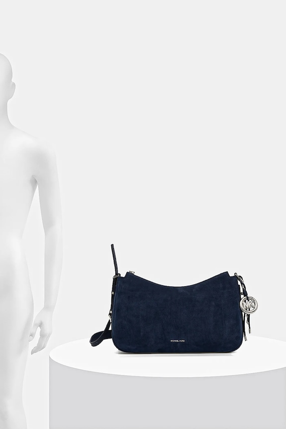 MICHAEL Michael Kors torebka nubukowa 30F5SY5M2L