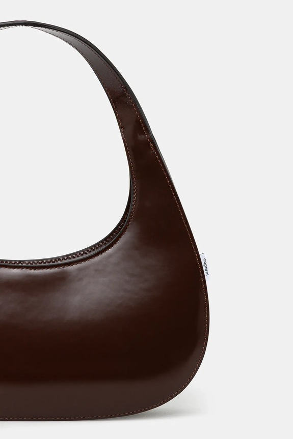 Doplňky Kožená kabelka Coperni Slim Swipe Baguette COPBA116F6045 hnědá