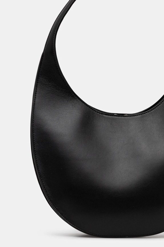 Accessories Coperni leather handbag Medium Soft Swipe COPBA109F6012 black