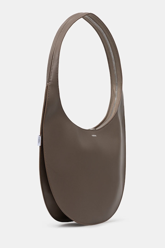 Coperni leather handbag Medium Soft Swipe COPBA109F6004 brown AW25