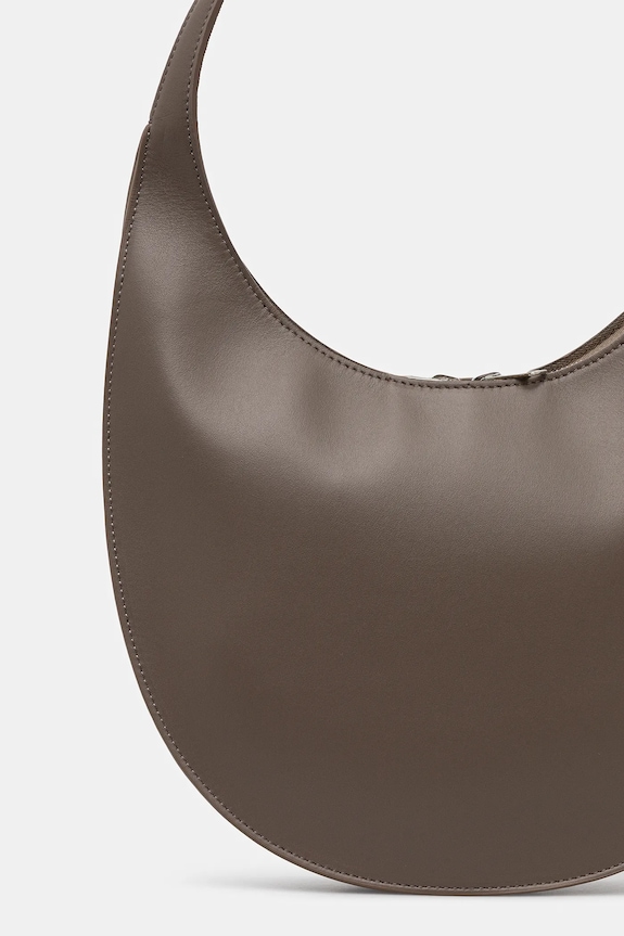 Accessories Coperni leather handbag Medium Soft Swipe COPBA109F6004 brown