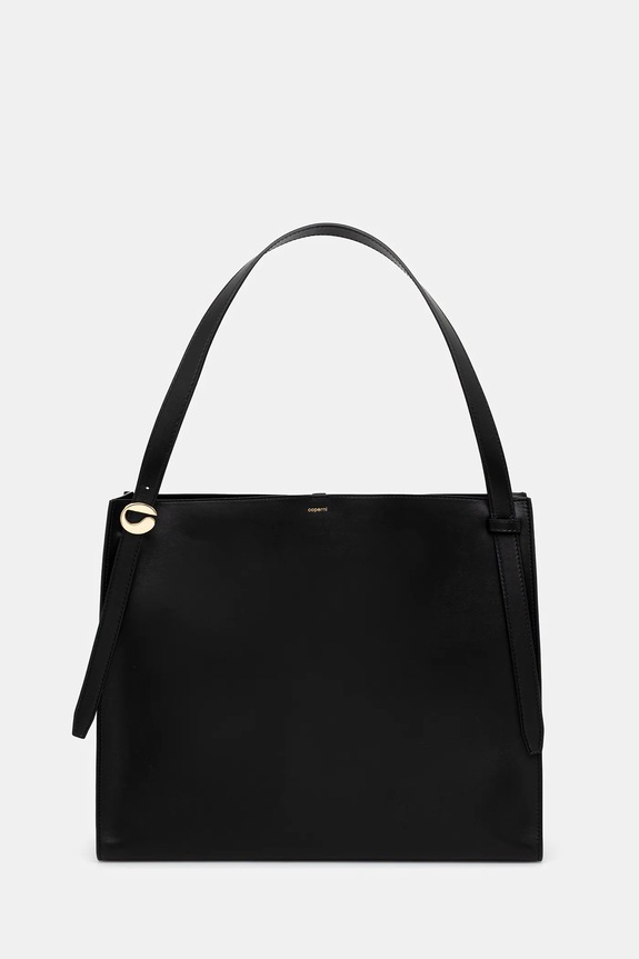 Coperni leather handbag Belt Tote strapless black COPBA77F6012B