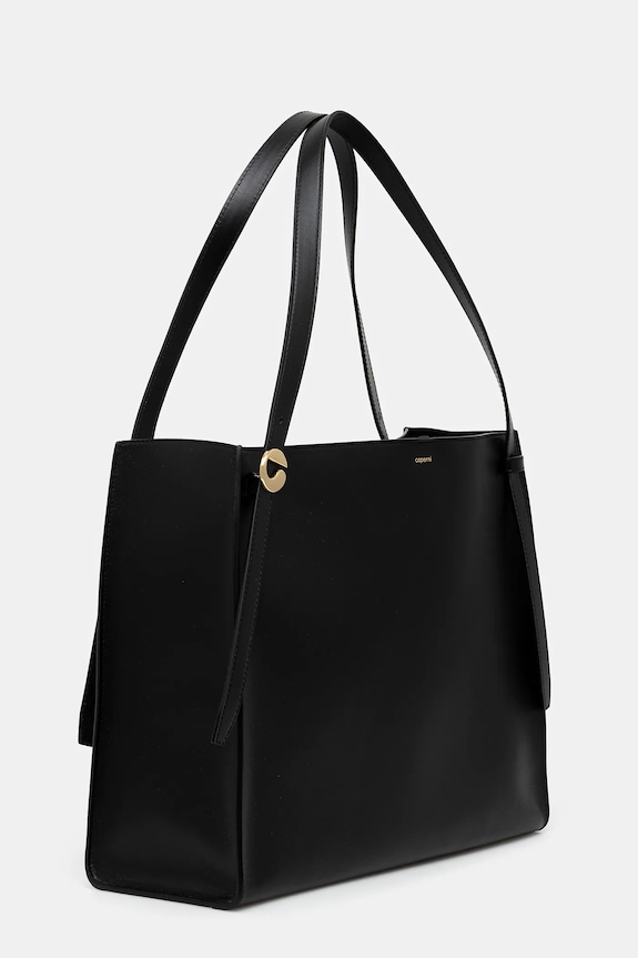 Coperni leather handbag Belt Tote COPBA77F6012B black AW25