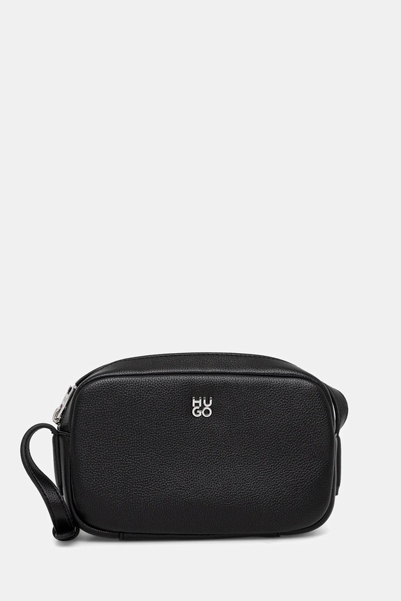 Kabelka HUGO Chris 2.0 Crossbody jednofarebný čierna 50546978