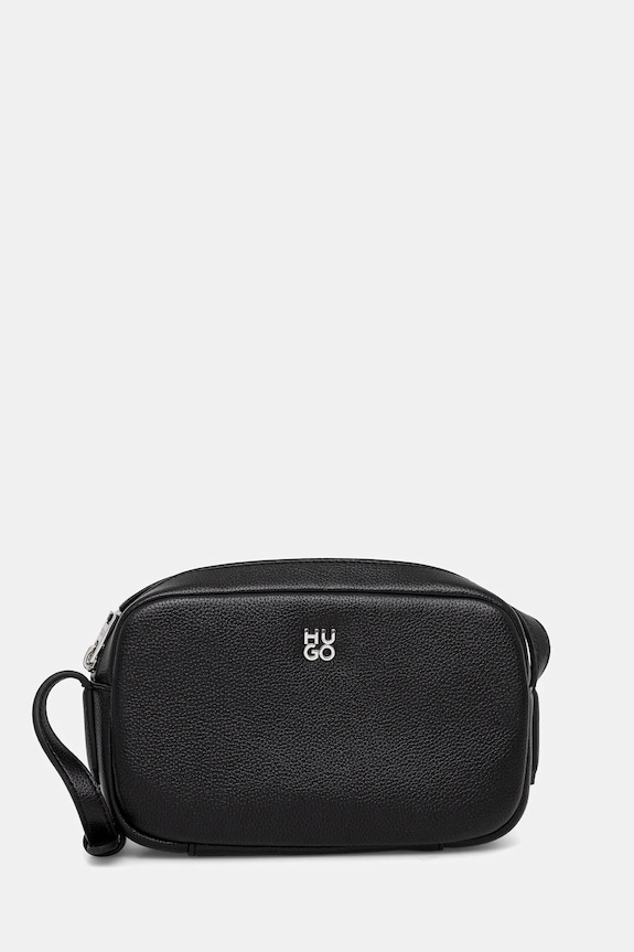 Kabelka HUGO Chris 2.0 Crossbody jednofarebný čierna 50546978
