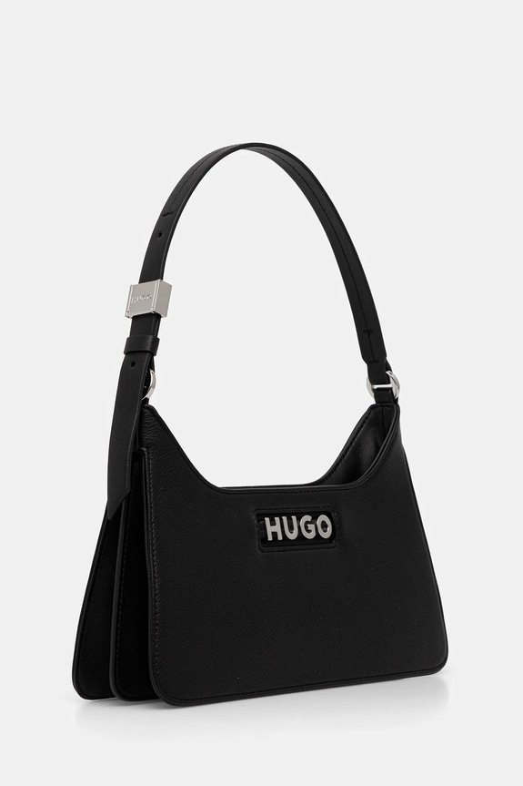 HUGO torebka Mel 2.0 Sh. Bag Flat 50552205 czarny AW25